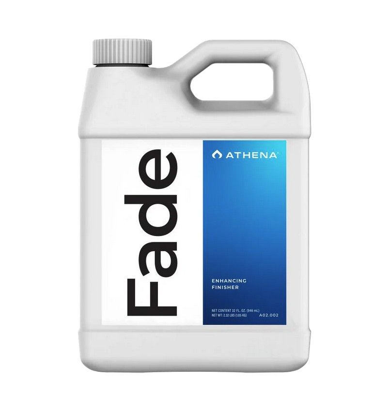 Athena Fade Dünger für die Endblüte. Sorgt mit der Stickstofffreien Zusammensetzung für eine ausgiebige Harzproduktion und hohe Erträge.