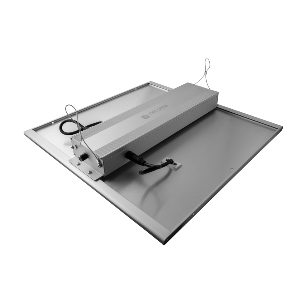 Caluma Force LED 240W, hochwertiges LED-Grow-Licht mit 2,7 µmol/J, Vollspektrum und passiver Kühlung. Ideal für Growboxen bis 100x100 cm.