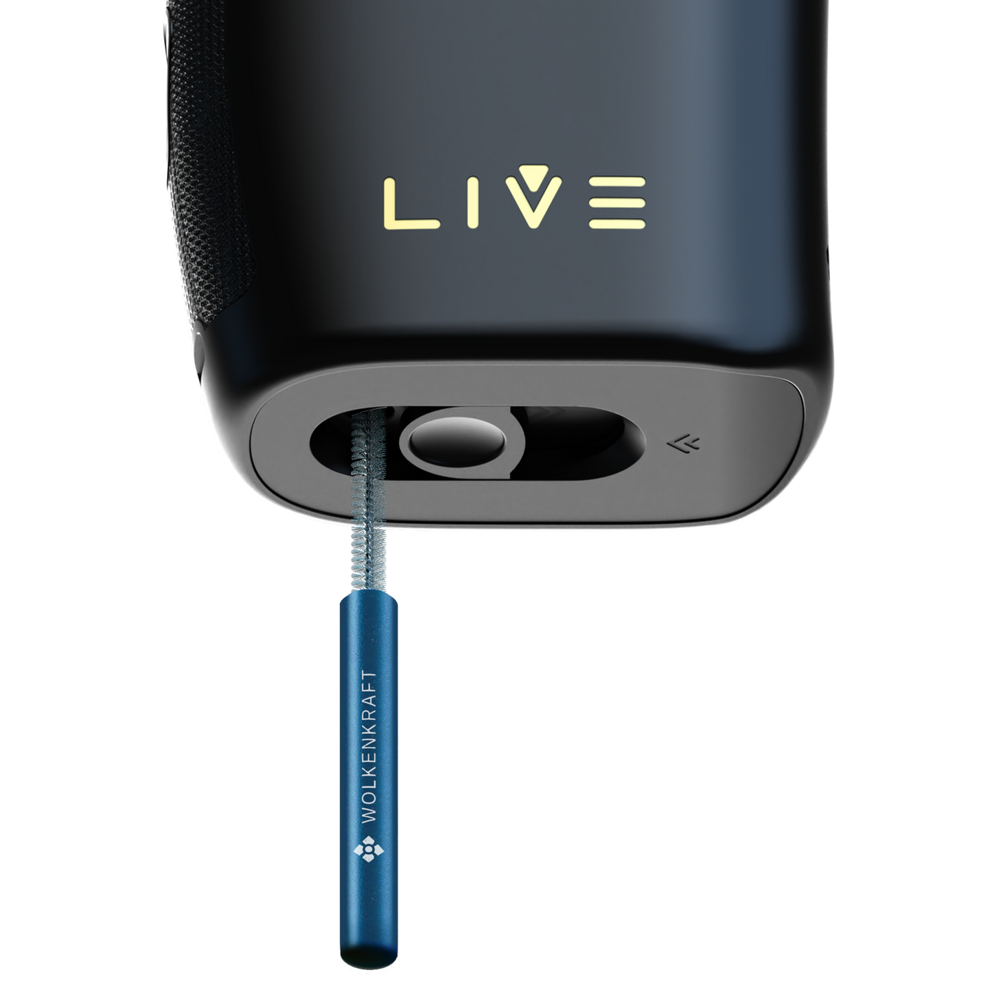 WOLKENKRAFT LIVE Vaporizer – integriertes Reinigungstool zur Luftkanalreinigung