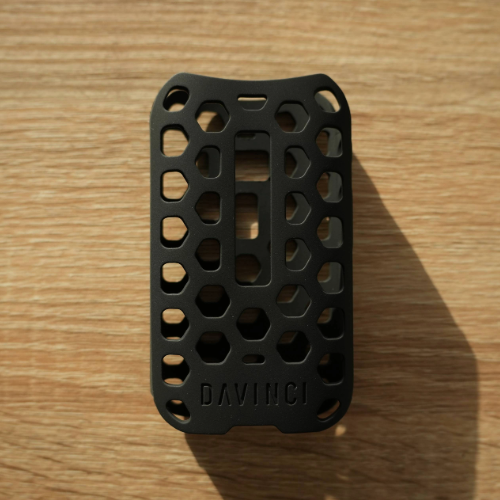 Flache Ansicht der DaVinci IQ3 Silikonhülle, zeigt die hochwertige Verarbeitung und das langlebige Material.