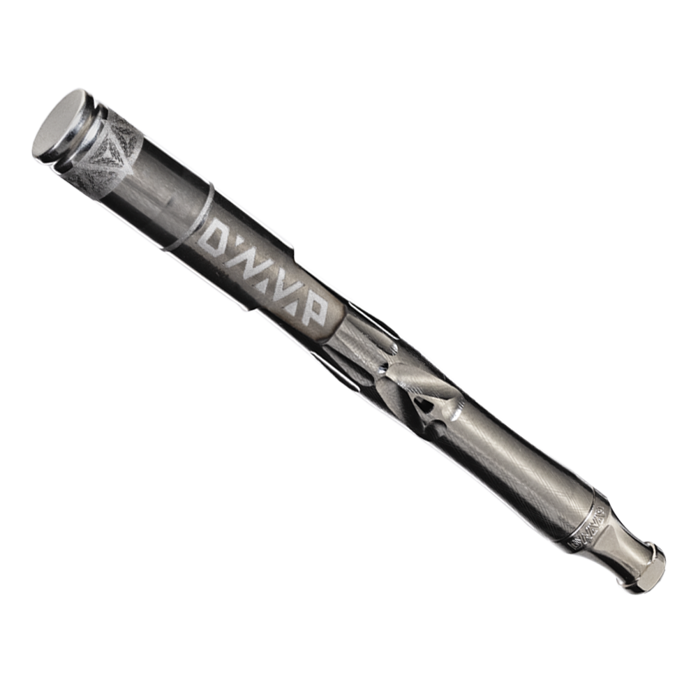 UniDyn Vaporizer von DynaVap in horizontaler Ansicht – Hochwertiger Titan-Vaporizer mit innovativer HypoTherm™-Wärmeunterbrechung für reinen Geschmack und effiziente Extraktion.