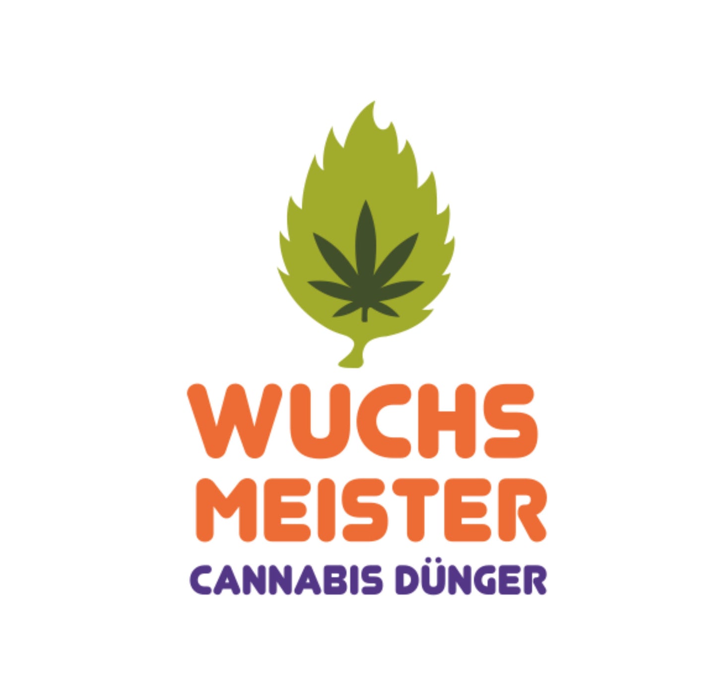 Wuchsmeister Cannabis Dünger Logo – Natürlicher Dünger für Cannabis, hergestellt aus organischer Brennnesseljauche für nachhaltiges und gesundes Pflanzenwachstum