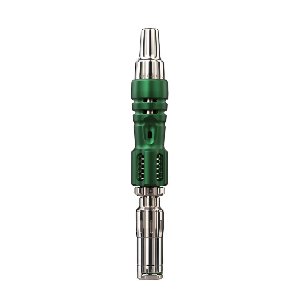 Mad Heaters Tempest 2 Vaporizer in Racing Green – modularer Konvektions-Vaporizer aus Titan und Edelstahl