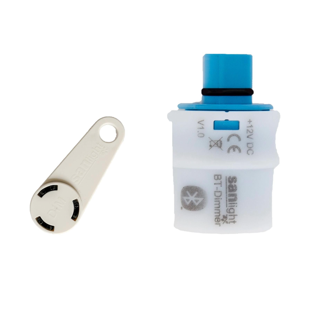 SANlight EVO Bluetooth Dimmer mit Magnetschlüssel zur LED-Lichtsteuerung für Indoor Grow