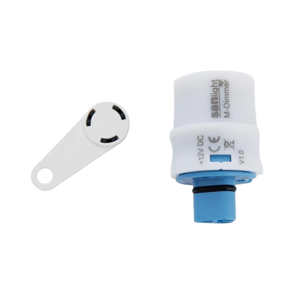 SANlight M-Dimmer mit Magnetschlüssel für LED-Lichtsteuerung der EVO Serie, 4 Dimmstufen und Sunrise-Funktion