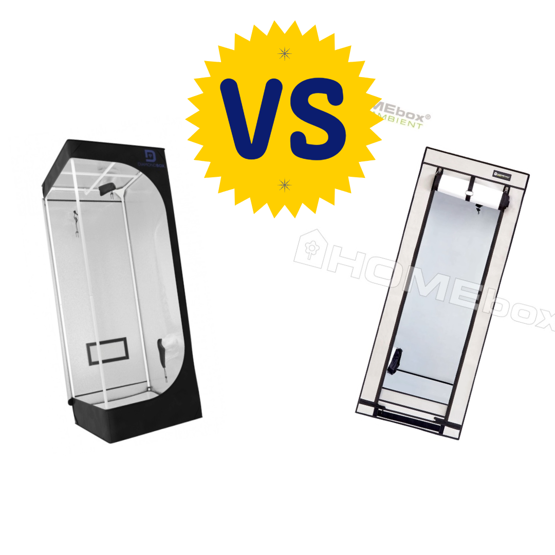 Vergleich der Growboxen: DiamondBox Silver Line SL60 und SL80 vs. Homebox Ambient Q60 und Q80