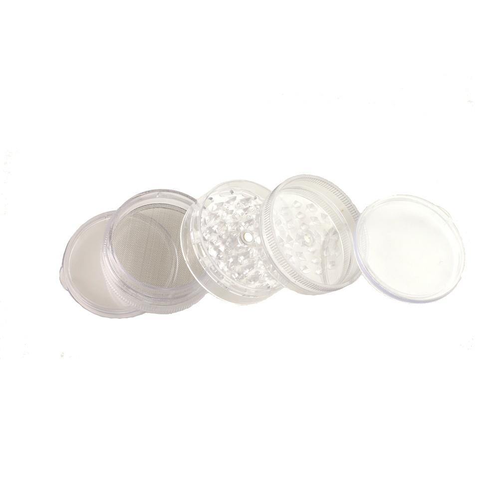 Plastik Grinder 5-teilig transparent – Produktbild 1