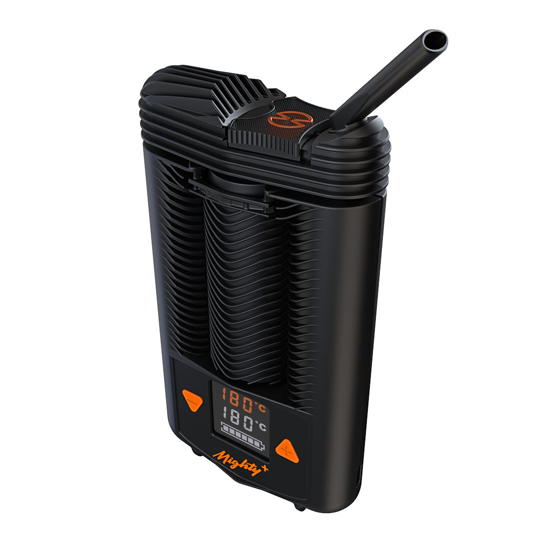 Mighty Plus Vaporizer auf weißem Hintergrund