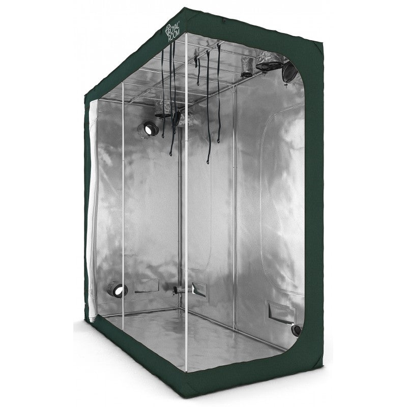 RoyalRoom Classic Serie C240SH Zuchtraum mit transparenter Front und Innenstruktur sichtbar.