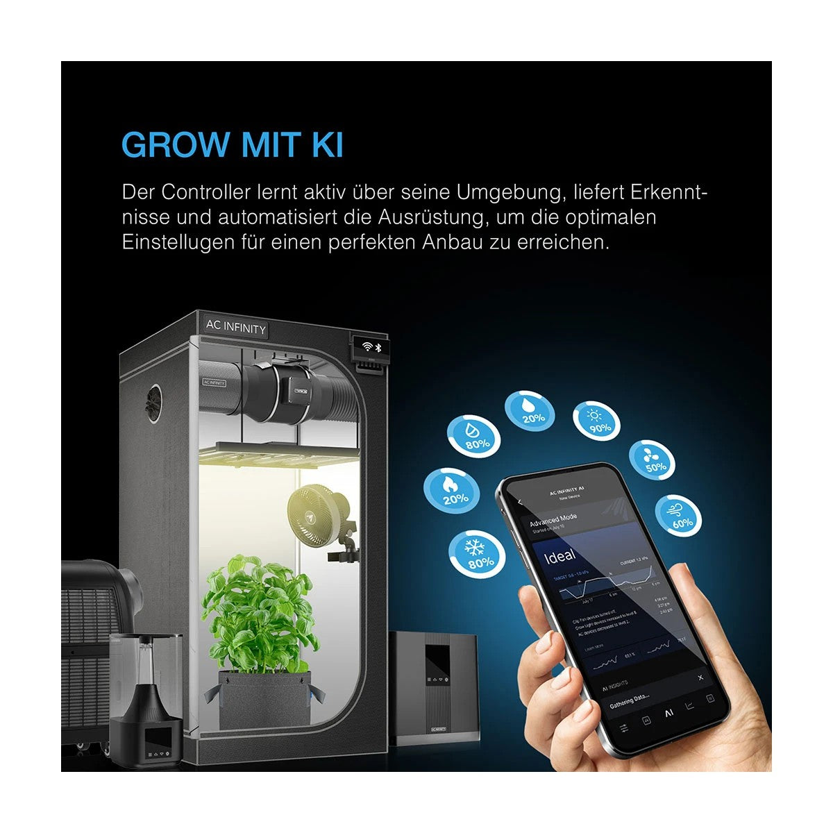 AC Infinity CONTROLLER AI+ jetzt für 199,99€ kaufen – Vetter Grow
