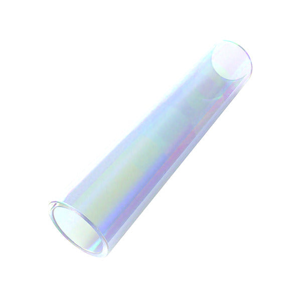 Schlauchmundstück aus Glas Regenbogenfarben – Produktbild 1
