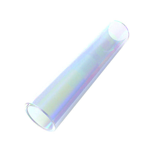 Schlauchmundstück aus Glas Regenbogenfarben – Produktbild 1