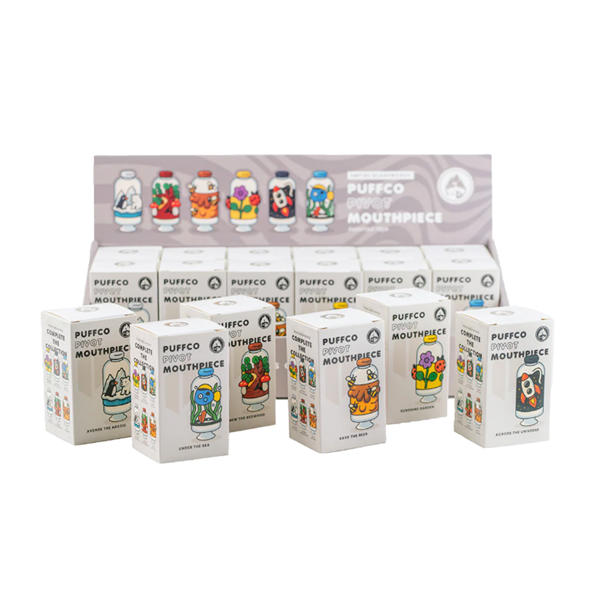 Pivot Mundstücke POP Display (18 Stück) – Produktbild 1