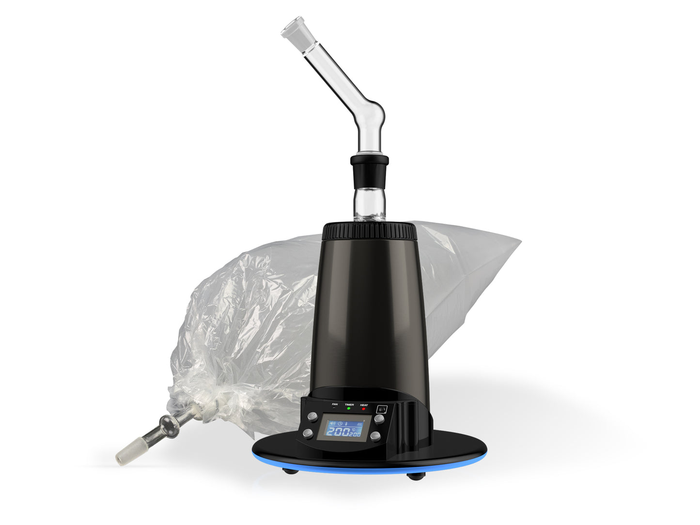 Arizer Extreme-Q Vaporizer mit Ballon, leises Gebläse, ideal für effiziente und geräuscharme Verdampfung