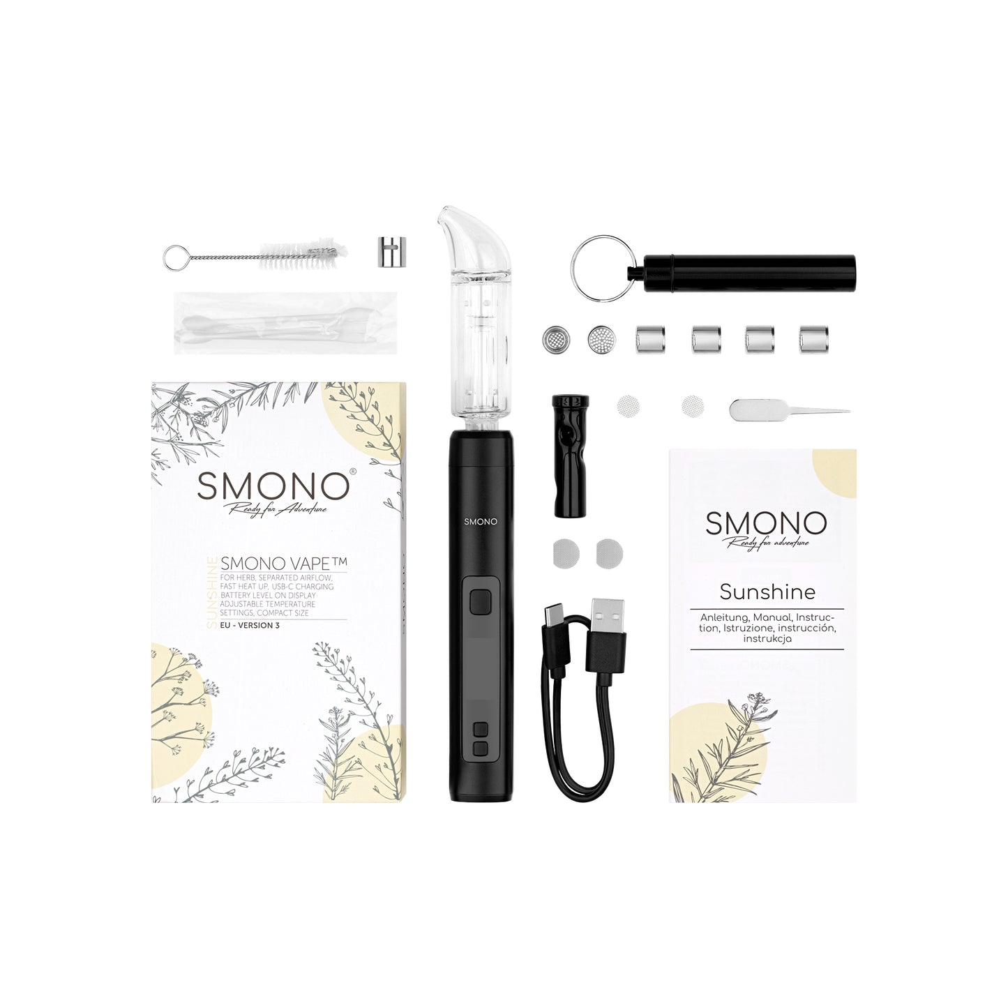 Smono Sunshine Pen V2 Komplett-Set