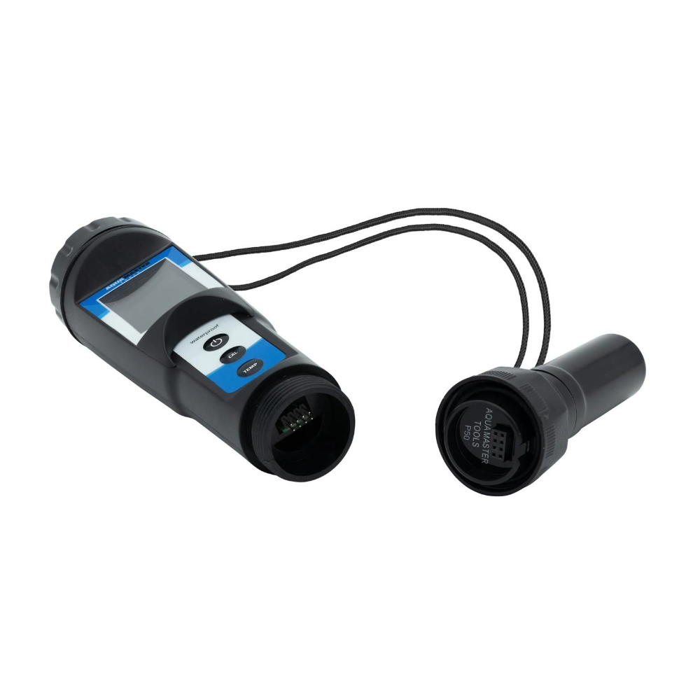 Aqua Master Tools P50 Pro2 mit geöffneter pH-Elektrode – ideales digitales pH-Messgerät für Flüssigkeiten, Hydroponik und Nährstofflösungen