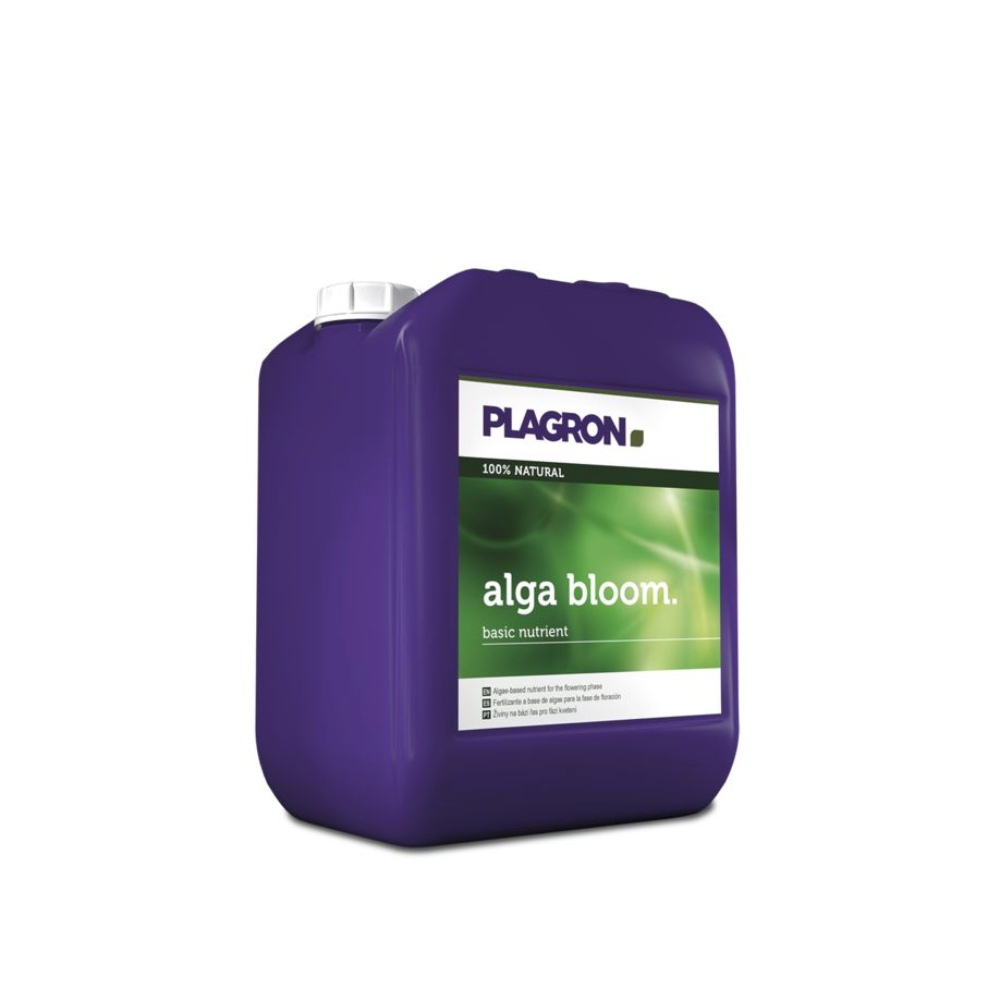 Plagron Alga Bloom 5 Liter Kanister, leistungsstarker Blütedünger aus natürlichen Inhaltsstoffen, ideal für den Einsatz auf größeren Anbauflächen im Freiland.