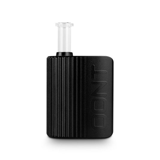 Seitenansicht des XMAX OONT Vaporizers mit eleganter, kompakten Bauweise und optimal für unterwegs.