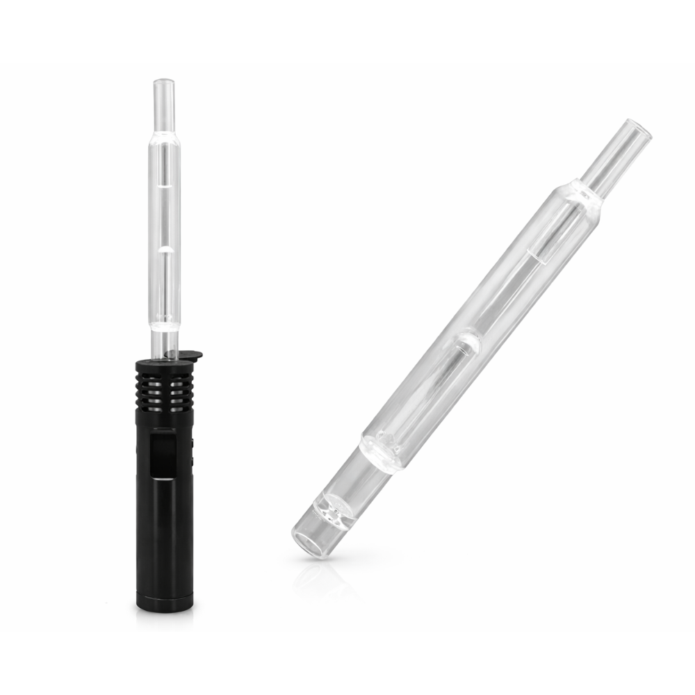 Arizer Air Max & Solo Wasserfilter Mundstück aus Glas – Bubbler-Aufsatz am Vaporizer für kühleren, sanfteren Dampf