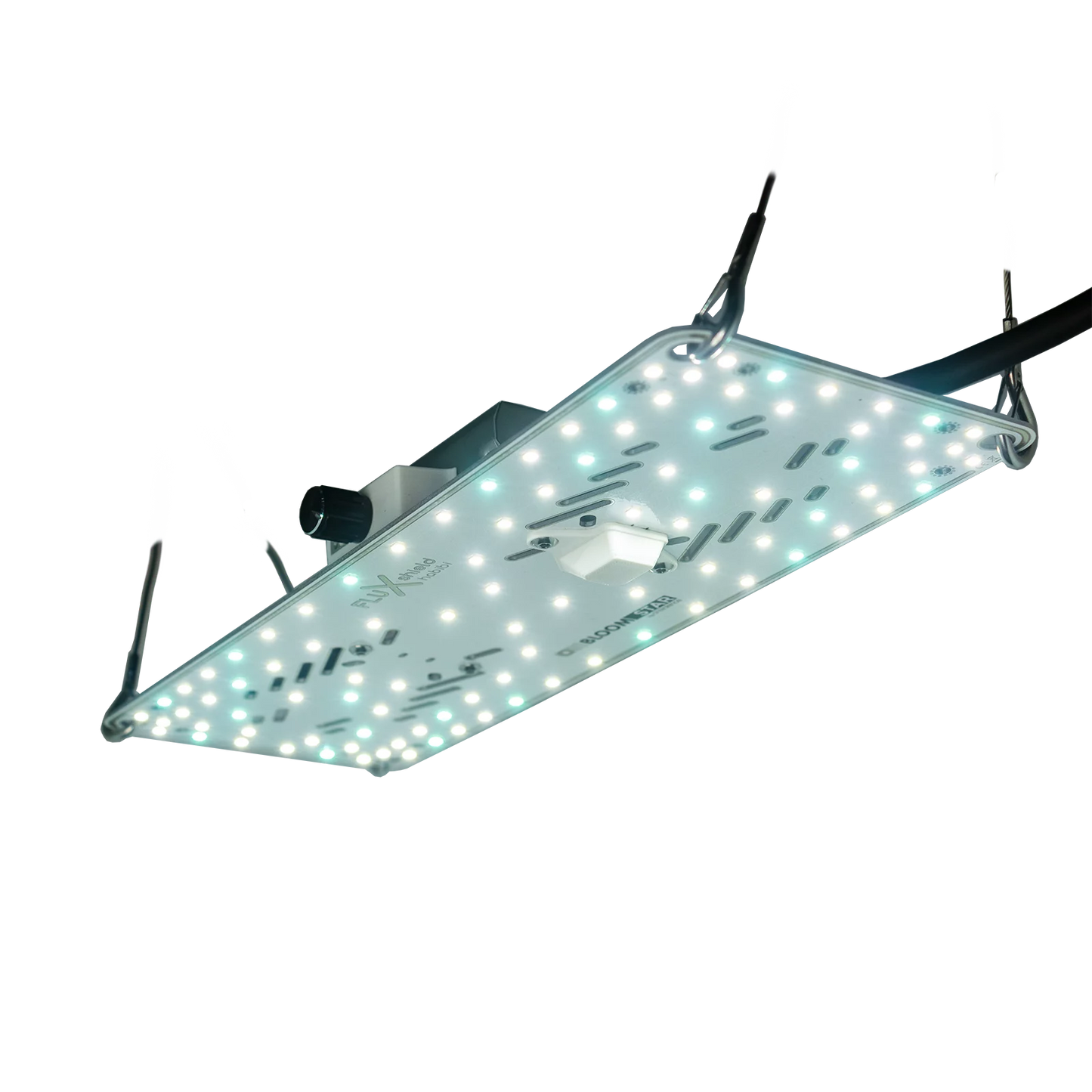 Unterseite der BloomStar FLUXshield Habibi 140 LED Board – gleichmäßige Ausleuchtung, 50W für 60×60 cm