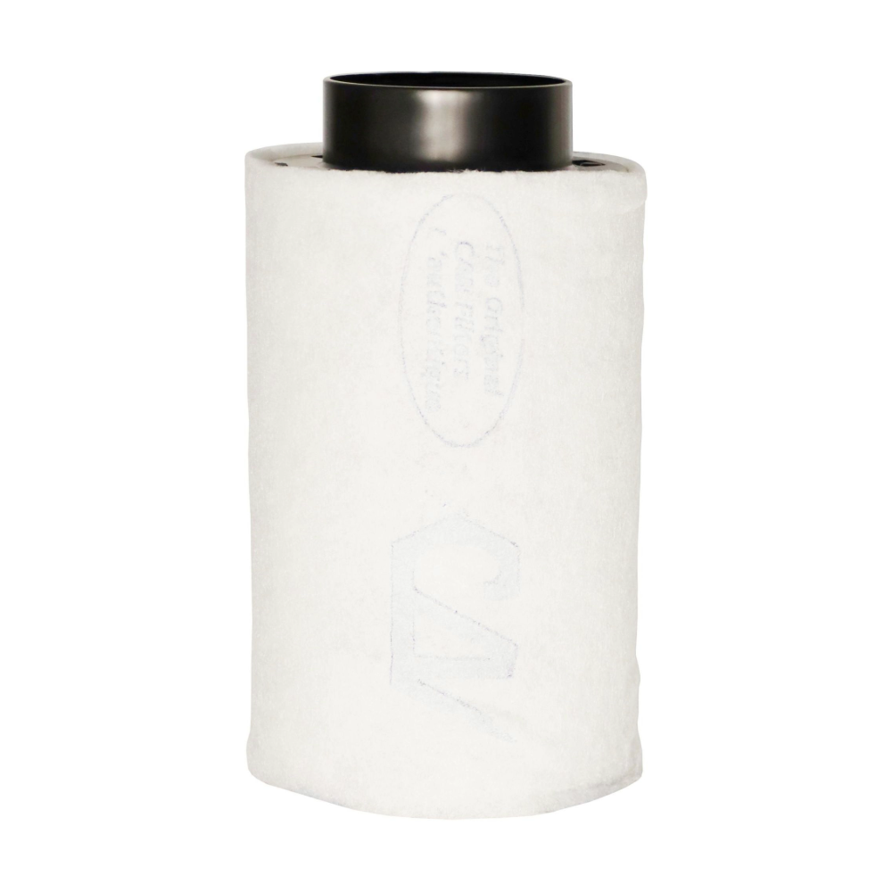 Can Lite Aktivkohlefilter 150m³/h Ø100mm mit leichtem Kunststoffgehäuse zur Geruchsneutralisierung in Growboxen