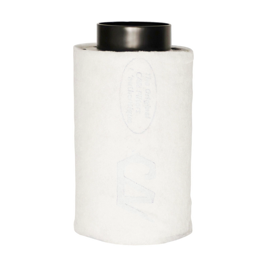 Can Lite Aktivkohlefilter 150m³/h Ø100mm mit leichtem Kunststoffgehäuse zur Geruchsneutralisierung in Growboxen