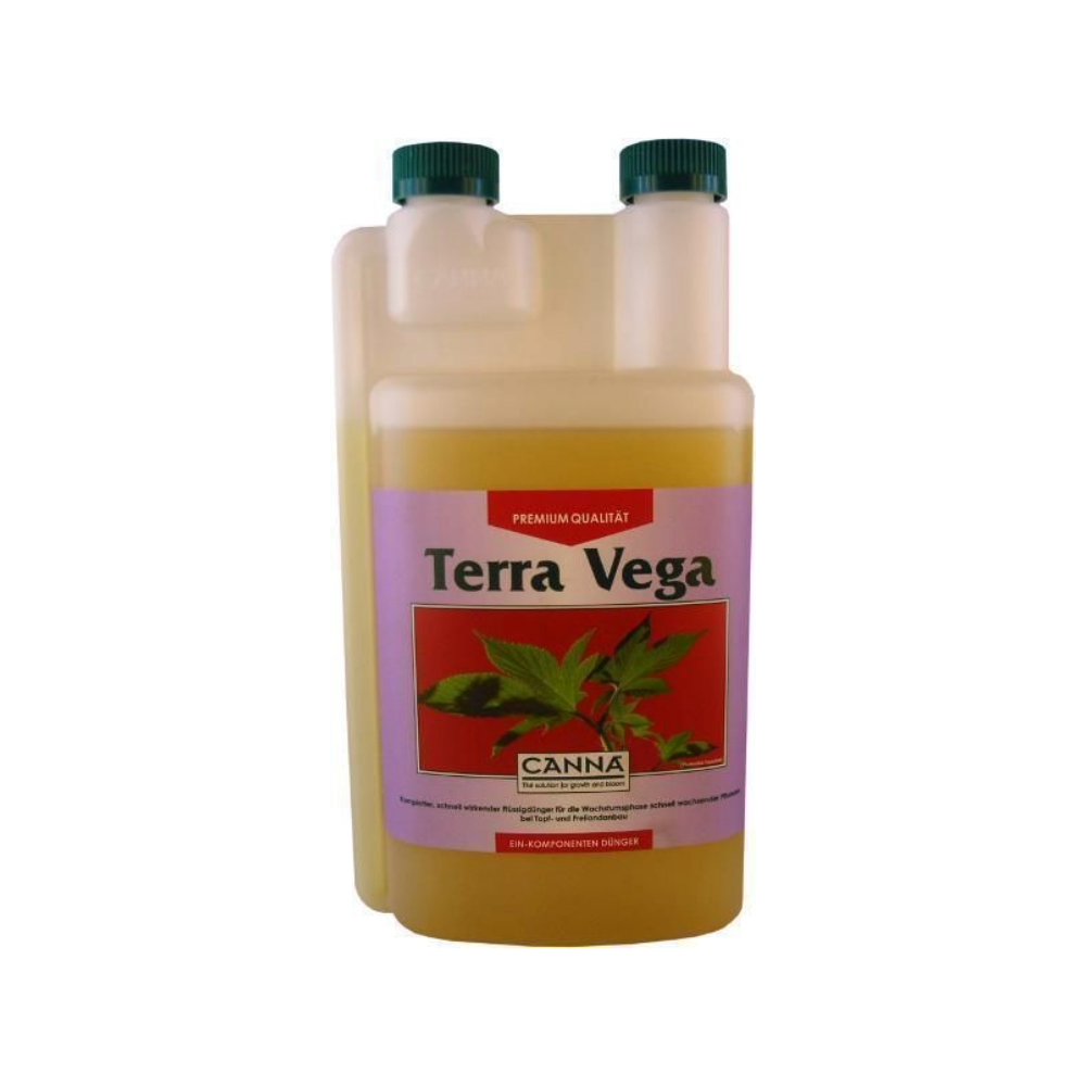 CANNA Terra Vega 1L kaufen – Flüssigdünger für die Wachstumsphase, optimal für kräftige Wurzeln, grüne Blattmasse und gesunde Pflanzenentwicklung