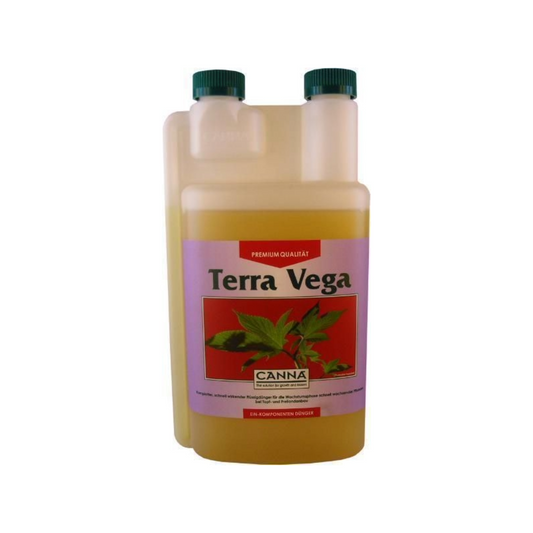 CANNA Terra Vega 1L kaufen – Flüssigdünger für die Wachstumsphase, optimal für kräftige Wurzeln, grüne Blattmasse und gesunde Pflanzenentwicklung