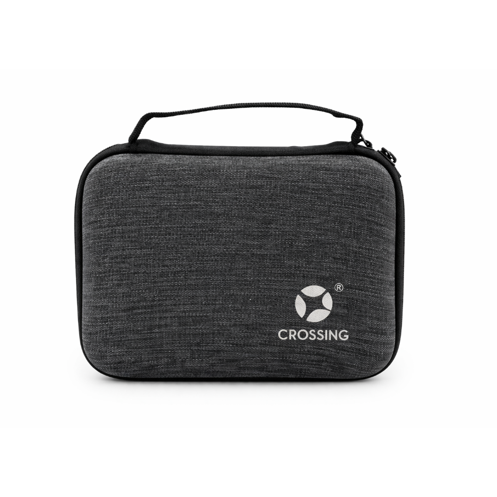 CrossingTech The Core 2.0 XL E-Rig Deluxe Tragetasche geschlossen auf weißem Studiohintergrund