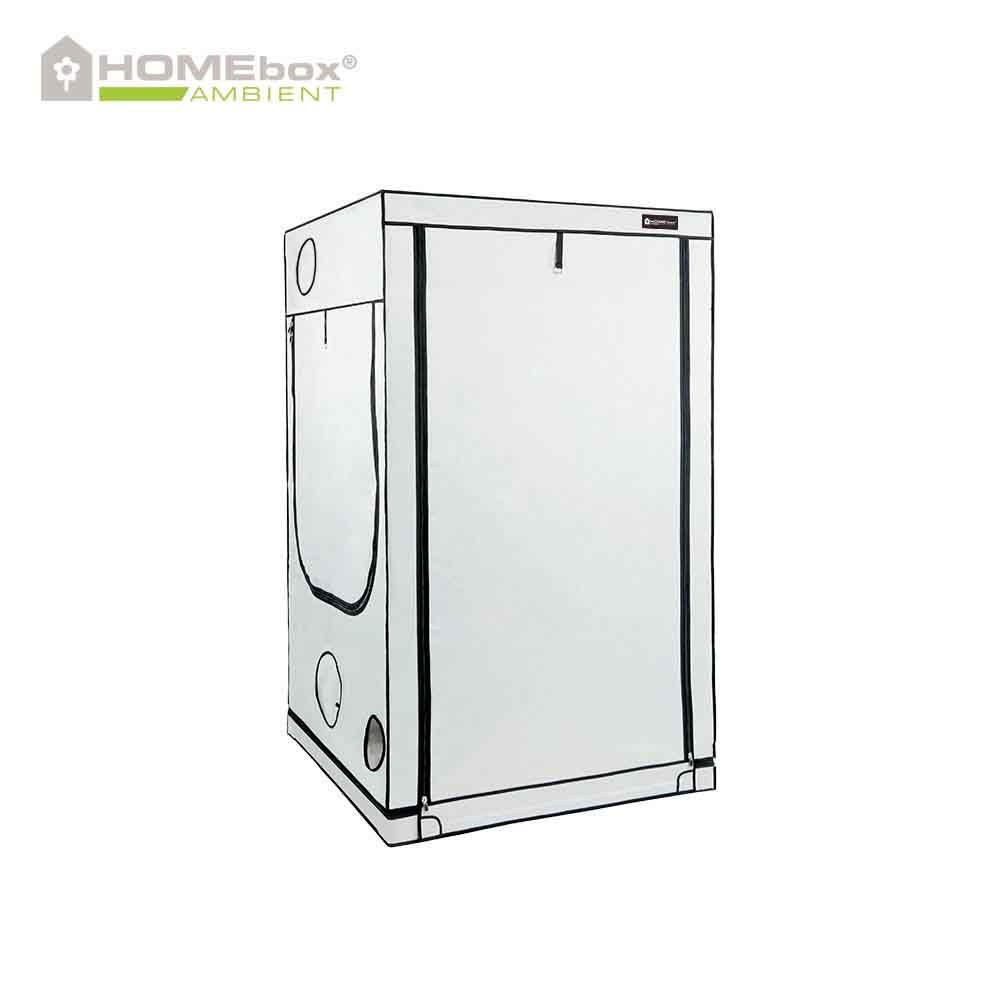 Homebox Ambient Q120 Pflanzenzelt Frontansicht – stabiles Growzelt mit optimaler Lichtreflexion, erhältlich bei Vetter Grow