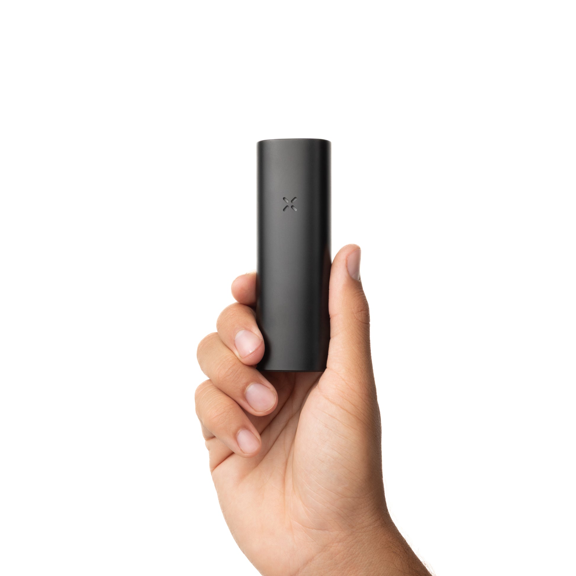 PAX Four Onyx in der Hand – kompakter Pocket Vaporizer für trockene Kräuter