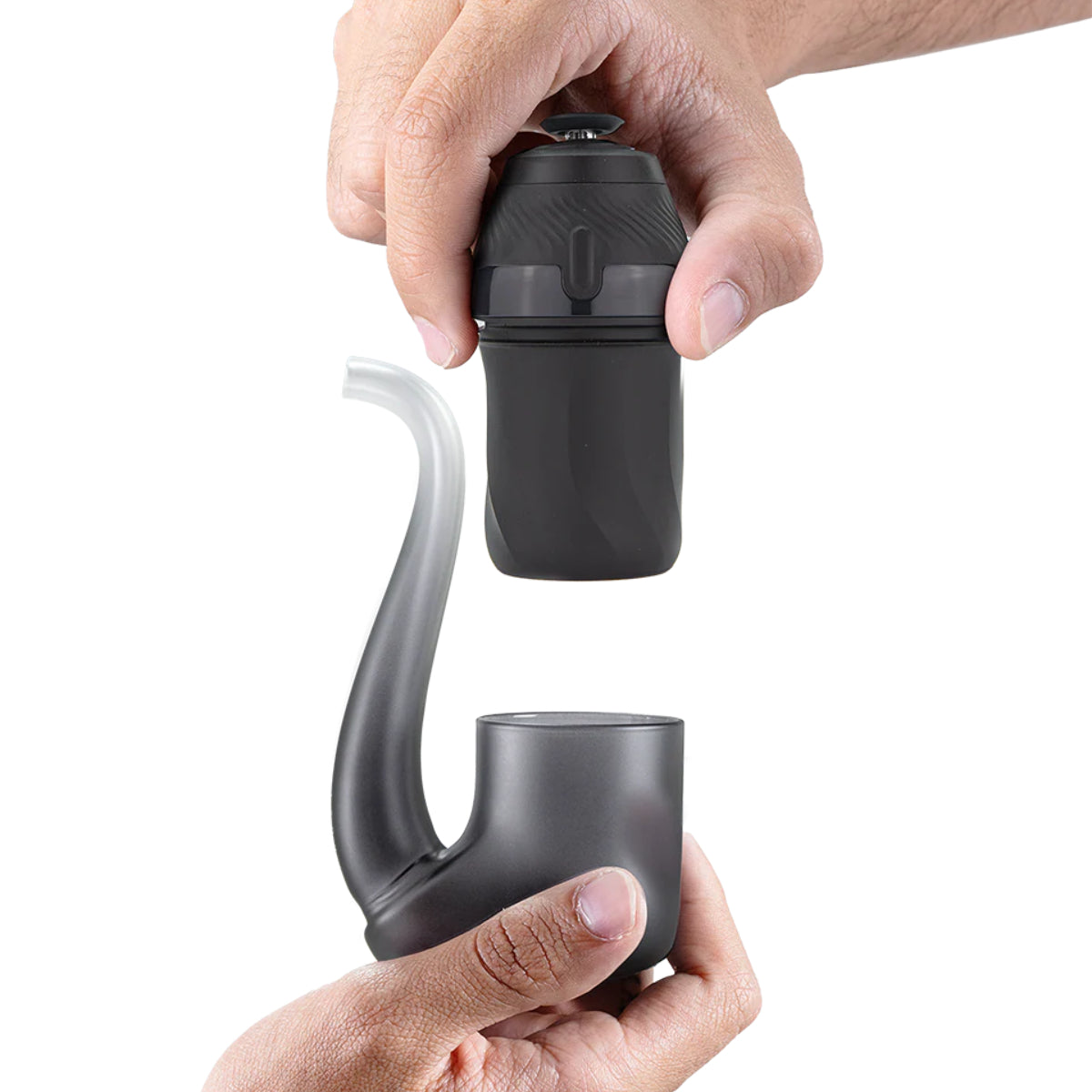 Puffco New Proxy – modulare Base wird aus der Pipe entnommen (Proxy System)