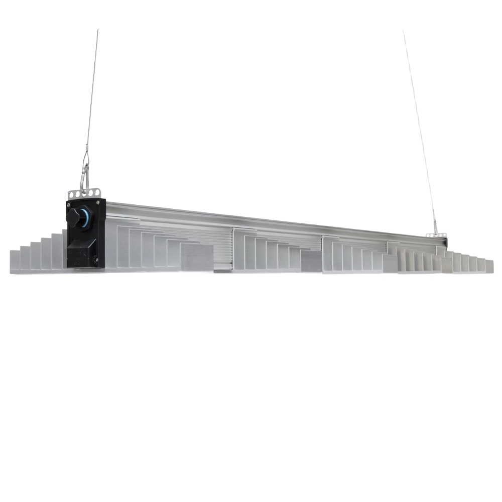 SANlight EVO 5-150 340W (Version 1.5) – Seitenansicht mit Anschlussmodul