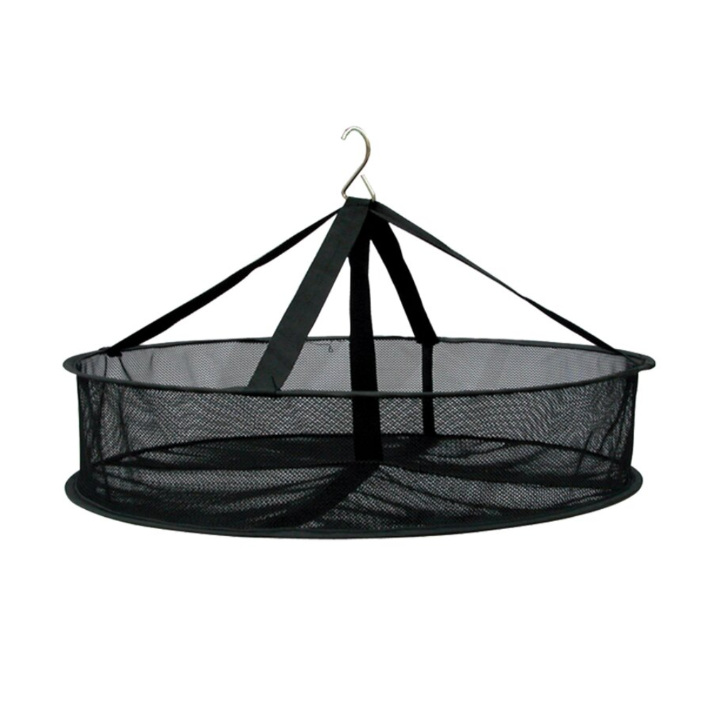 Secret Jardin DryIT 45 Trockennetz Ø45 cm – rundes Hänge-Trockennetz (1 Lage) zum schonenden Trocknen in Growbox/Growzelt