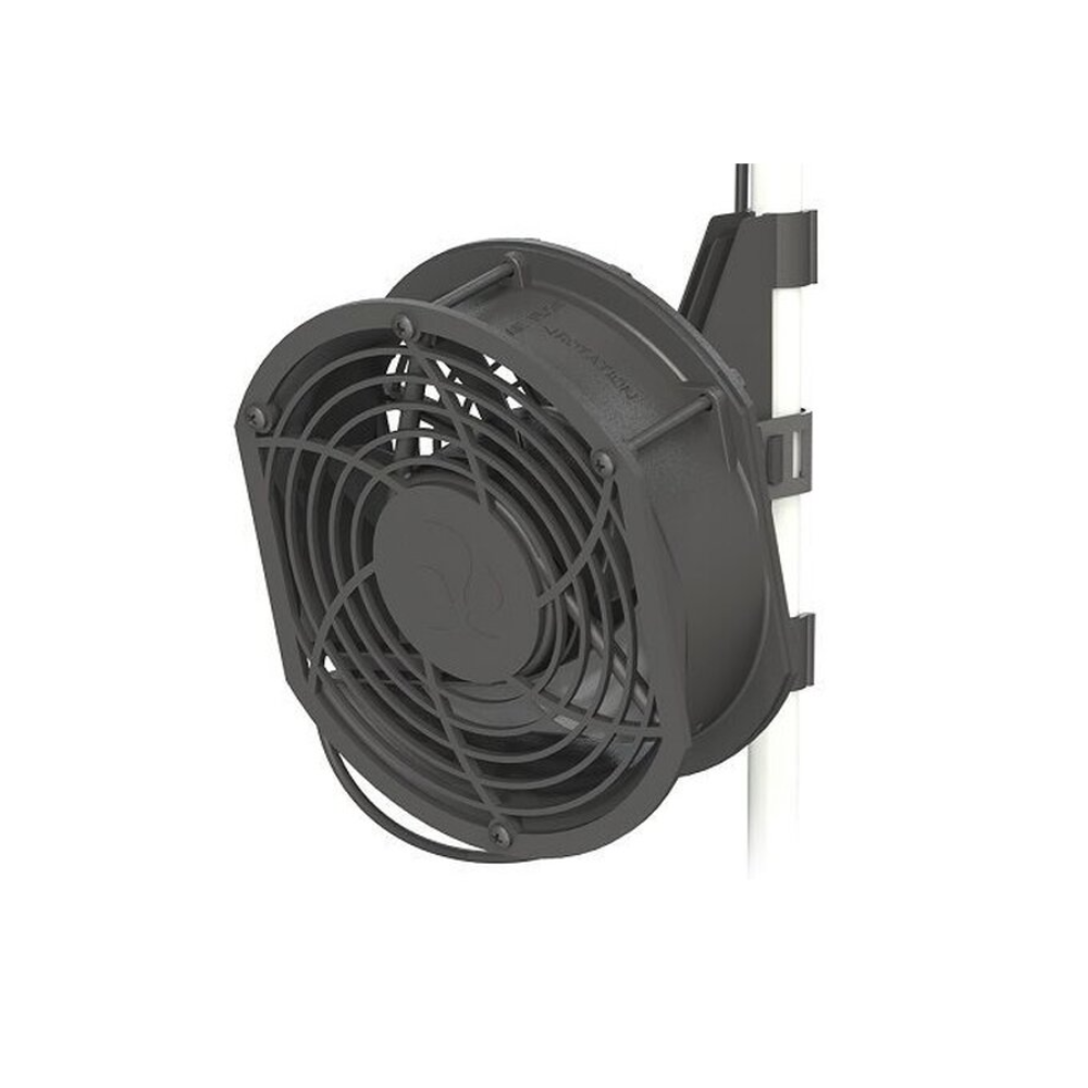 Secret Jardin Monkey Fan MF180 180mm – 24V Brushless Clip-Umluftventilator für Growbox/Growzelt, leise Luftzirkulation am Zeltgestänge