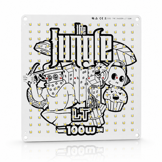 The Jungle LED The Jackson LT 100W Vollspektrum LED Growlampe als Studio-Produktfoto