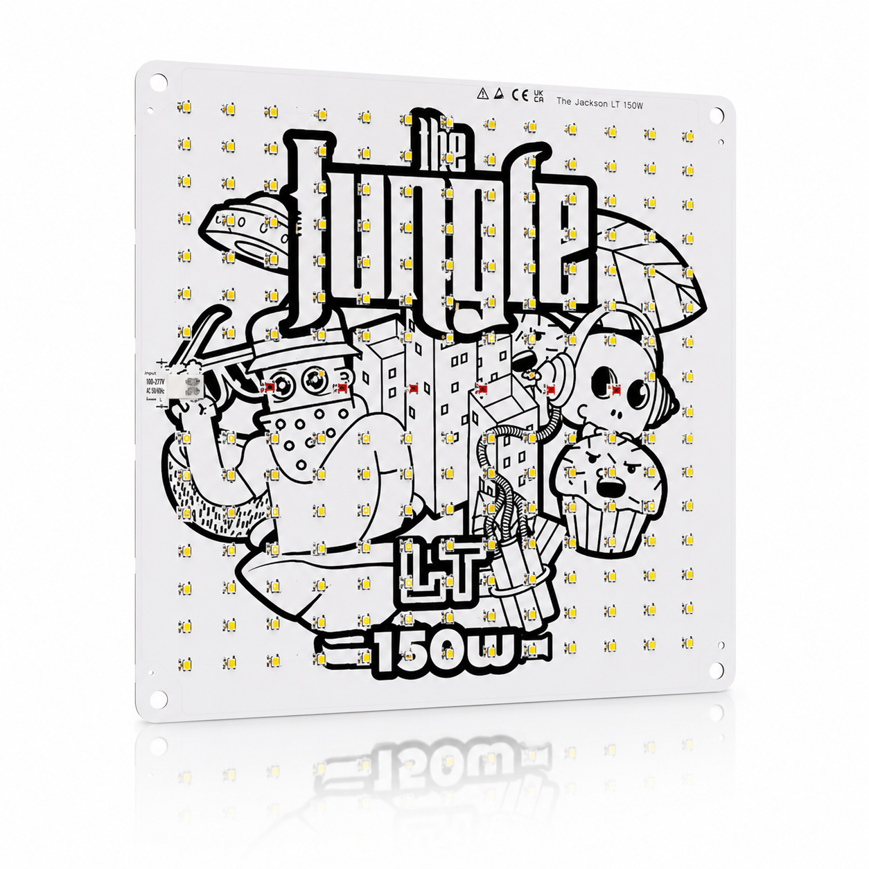 The Jungle LED The Jackson LT 150W dimmbare Vollspektrum LED Growlampe für Growboxen