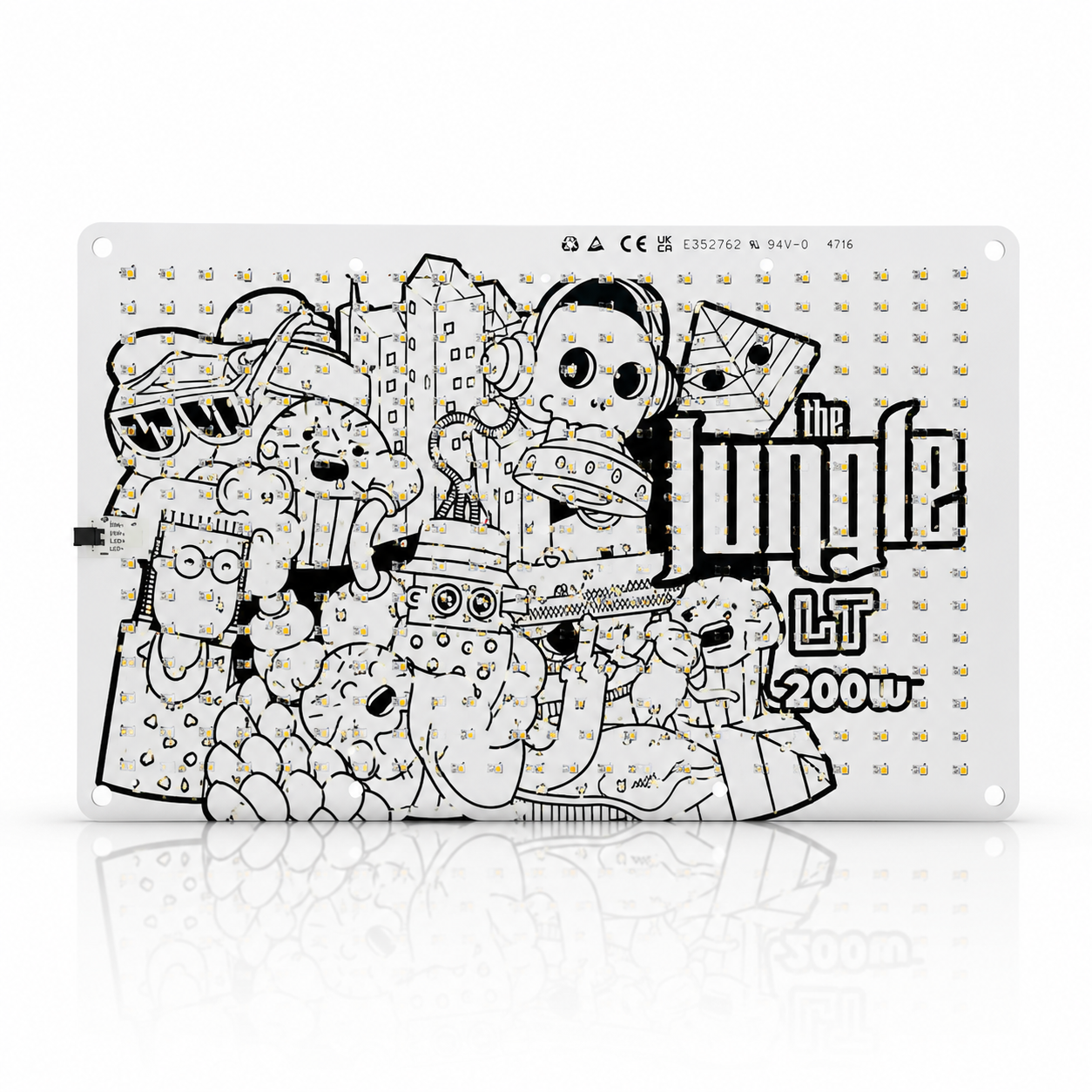 The Jungle LED The Jackson LT 200W LED Growlampe mit Vollspektrum für Indoor Growing