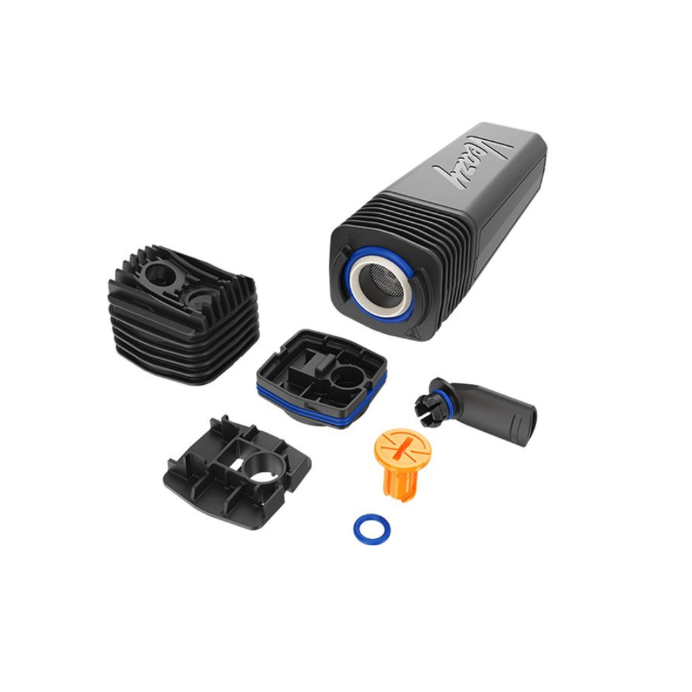 VEAZY Vaporizer zerlegt mit Kühleinheit, Füllkammer und Zubehör von Storz & Bickel