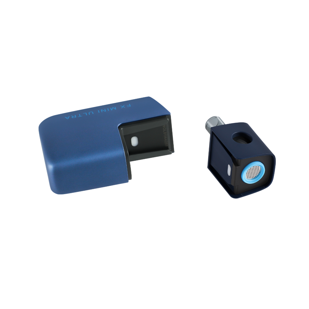 Wolkenkraft FX Mini Ultra Vaporizer in Night Blue mit herausgenommener Heizkammer