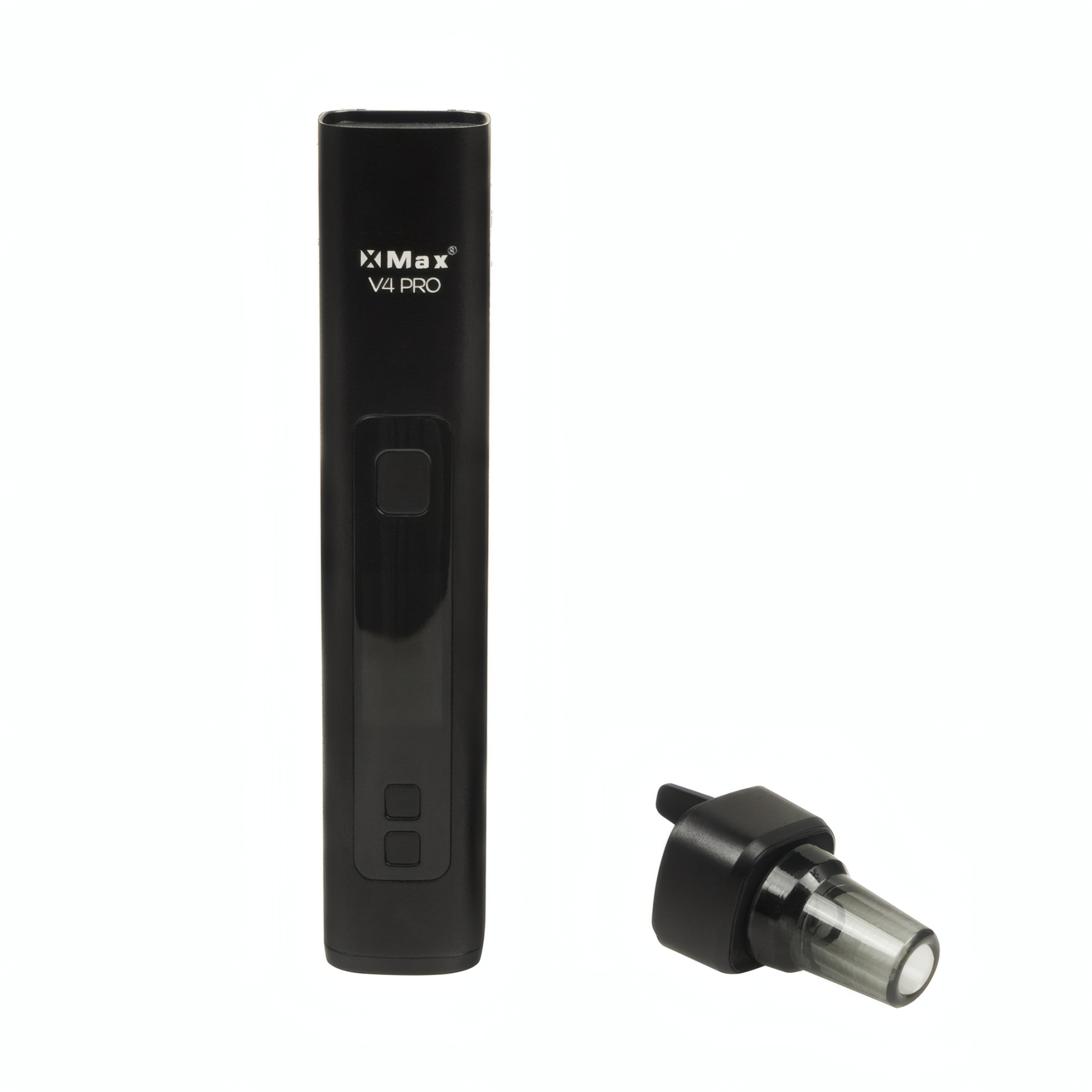 XMax V4 Pro Vaporizer mit abnehmbarem Glasmundstück und 14-mm-Wasserfilteradapter